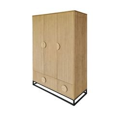 TỦ QUẦN ÁO POMPEII MÀU TỰ NHIÊN 3 CÁNH