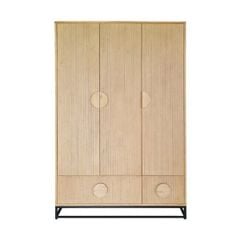 TỦ QUẦN ÁO POMPEII MÀU TỰ NHIÊN 3 CÁNH