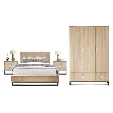 BỘ PHÒNG NGỦ POMPEII MÀU TỰ NHIÊN 1.8