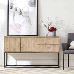 KỆ CONSOLE POMPEII MÀU TỰ NHIÊN