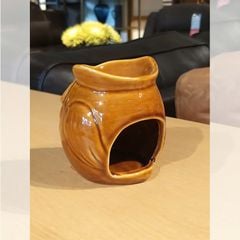 ĐÈN XÔNG TINH DẦU ĐỐT NẾN HÌNH CÚ MÀU NÂU