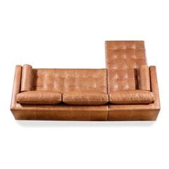 GHẾ SOFA GÓC DA BÒ NAPA