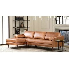 GHẾ SOFA GÓC DA BÒ NAPA