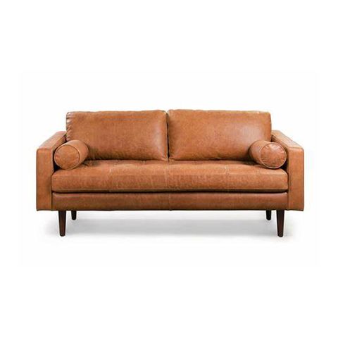 GHẾ SOFA 2 CHỖ DA BÒ NAPA