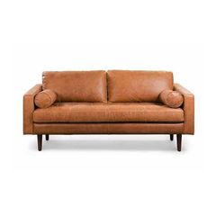 GHẾ SOFA 2 CHỖ DA BÒ NAPA