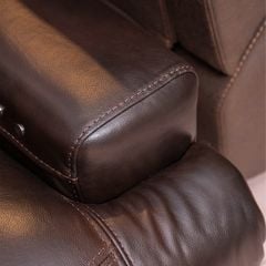 GHẾ SOFA 2 CHỖ DA BÒ CHỈNH ĐIỆN SEFANA