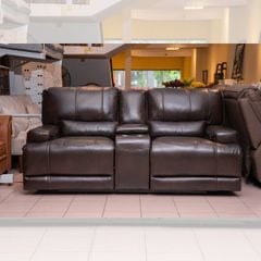 GHẾ SOFA 2 CHỖ DA BÒ CHỈNH ĐIỆN SEFANA