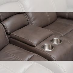 GHẾ SOFA 2 CHỖ DA BÒ CHỈNH CƠ JAMESTOWN