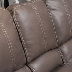 GHẾ SOFA 2 CHỖ DA BÒ CHỈNH CƠ JAMESTOWN