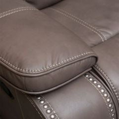 GHẾ SOFA 2 CHỖ DA BÒ CHỈNH CƠ JAMESTOWN