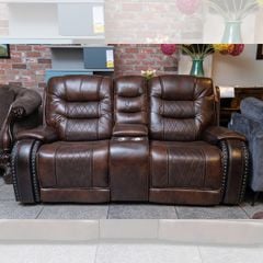 GHẾ SOFA 2 CHỖ DA BÒ CHỈNH ĐIỆN GAZELLE