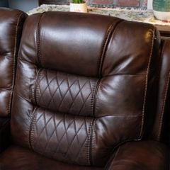 GHẾ SOFA 2 CHỖ DA BÒ CHỈNH ĐIỆN GAZELLE
