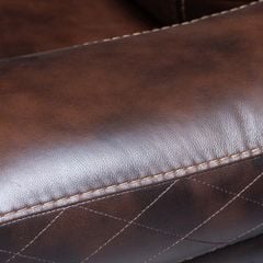 GHẾ SOFA 2 CHỖ DA BÒ CHỈNH ĐIỆN GAZELLE