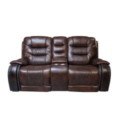 GHẾ SOFA 2 CHỖ DA BÒ CHỈNH ĐIỆN GAZELLE