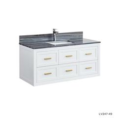 TỦ LAVABO ST.LOUIS 49 INCH (TỦ TREO TƯỜNG)