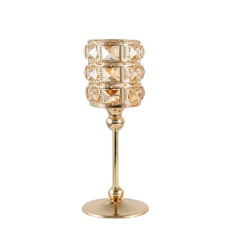 BỘ CHÂN ĐẾ NẾN ĐÍNH ĐÁ NODRIC CRYSTAL SIZE NHỎ