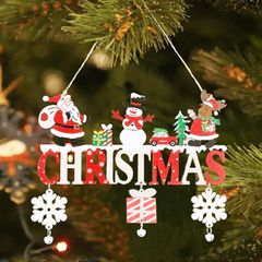 CHỮ MERRY GỖ TREO