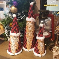 ĐỒ TRANG TRÍ CHRISTMAS - BỘ 3 SANTA CLAUS