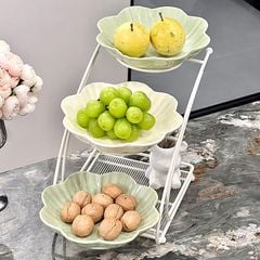 KHAY ĐỰNG HOA QUẢ 3 TẦNG