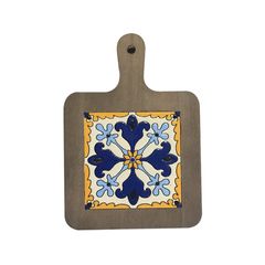 MIẾNG LÓT NỒI GỖ MẶT SỨ HỌA TIẾT VINTAGE