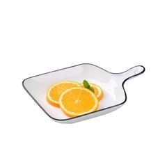 ĐĨA SỨ VUÔNG CÓ TAY CẦM