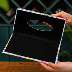 HỘP ĐỰNG GIẤY ĂN MAGRACE MÀU XANH