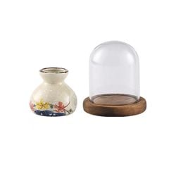 LỌ ĐỰNG TĂM HOẠ TIẾT HOA