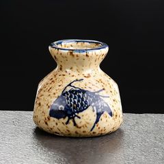 LỌ ĐỰNG TĂM HOẠ TIẾT CÁ