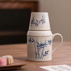 BỘ PHÍCH KÈM CỐC UỐNG TRÀ