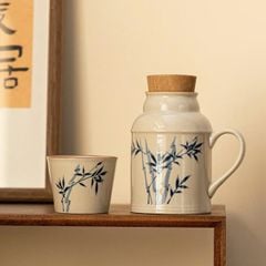 BỘ PHÍCH KÈM CỐC UỐNG TRÀ
