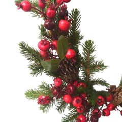 VÒNG TRANG TRÍ CHRISTMAS KÈM ĐÈN LED