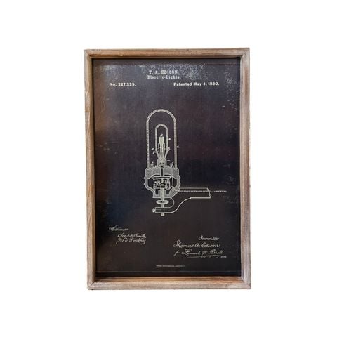 KHUNG TRANH TRANG TRÍ - T.A.EDISON