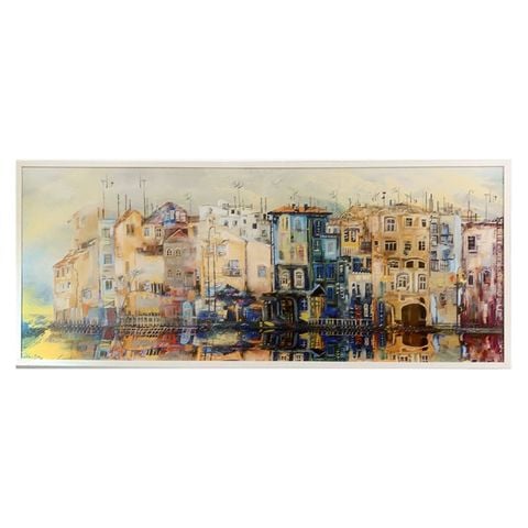 KHUNG TRANH TRANG TRÍ - CITY ON RIVER