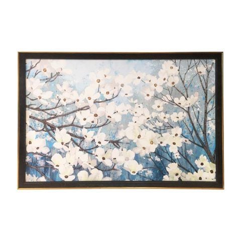 KHUNG TRANH TRANG TRÍ- DOGWOOD BLOSSOMS