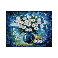 KHUNG TRANH TRANG TRÍ - DAISY FLOWERS