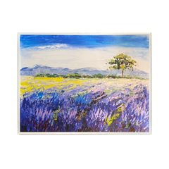 KHUNG TRANH TRANG TRÍ - LAVENDER FIELD IN PROVENCE