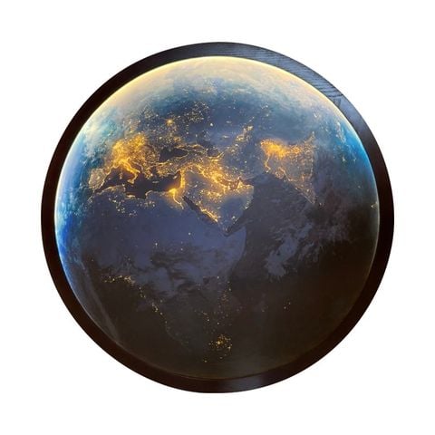 KHUNG TRANH ĐIỆN TRANG TRÍ - EARTH AT NIGHT