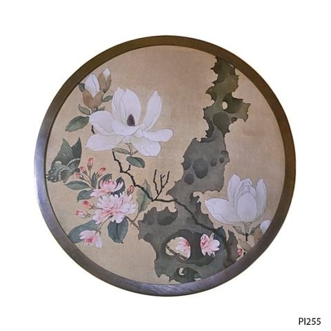 KHUNG TRANH TRÒN TRANG TRÍ - MỘC LAN XUÂN SẮC