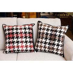 VỎ GỐI SOFA HOUSTON MÀU NÂU