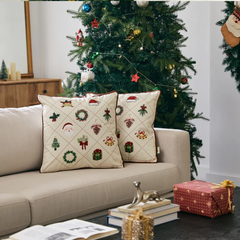 VỎ GỐI TRANG TRÍ CHRISTMAS