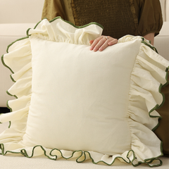 VỎ GỐI SOFA TRANG TRÍ MÀU TRẮNG