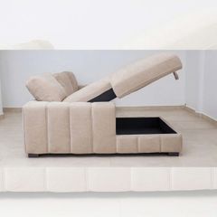 GHẾ SOFA BED GÓC SINTRA MÀU BEIGE