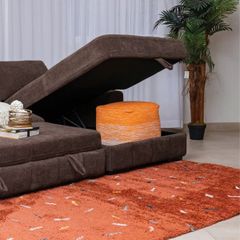 GHẾ SOFA BED GÓC SINTRA MÀU NÂU