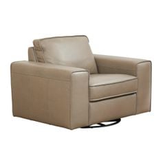 GHẾ SOFA ĐƠN DA BÒ HUDDLE SWILVER