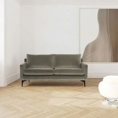 GHẾ SOFA 2 CHỖ ASTHA MÀU XÁM