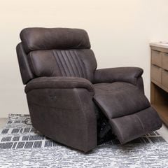GHẾ SOFA ĐƠN CHỈNH ĐIỆN CHARCOAL
