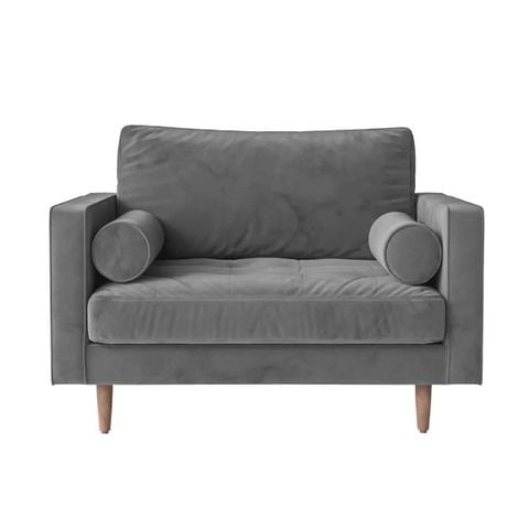 GHẾ SOFA ĐƠN GELA MÀU XÁM