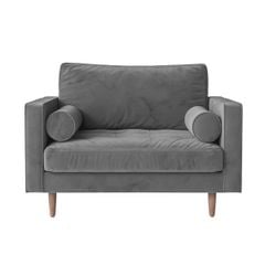 GHẾ SOFA ĐƠN GELA MÀU XÁM