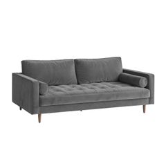 GHẾ SOFA 3 CHỖ GELA MÀU XÁM