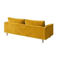 GHẾ SOFA 3 CHỖ GELA MÀU VÀNG